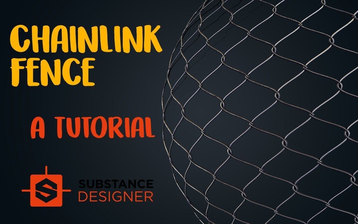 【SD制作铁丝网贴图】【SD贴图】【贴图教程】【Substance Designer 2019】【野生中文字幕】【GSan 设计】哔哩哔哩bilibili