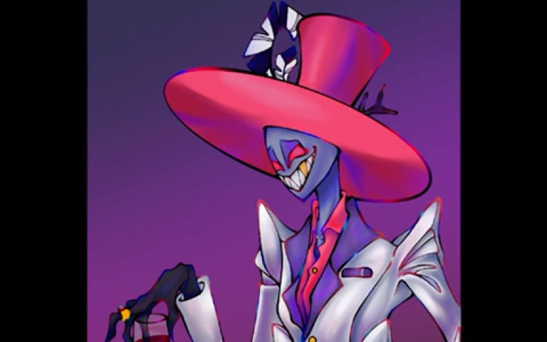 【procreate】地狱客栈val绘画过程