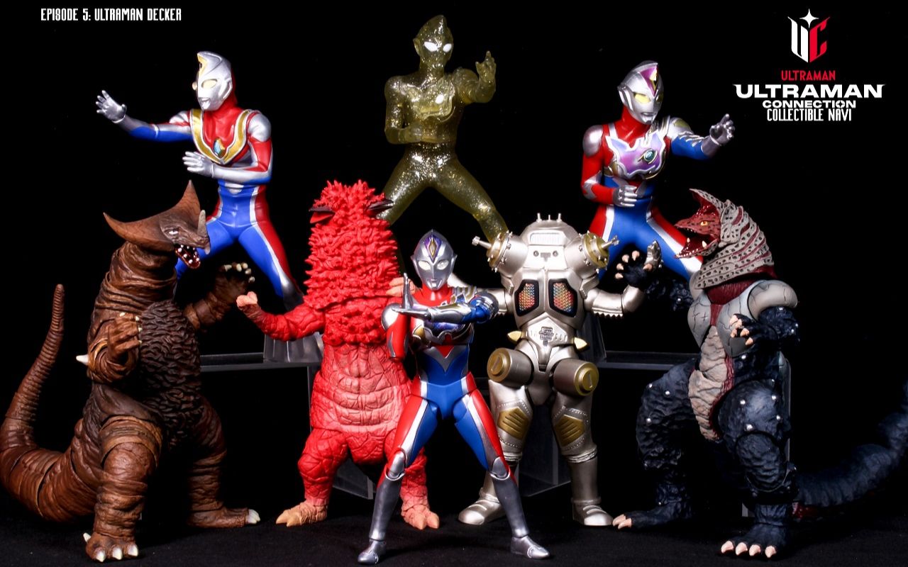 Ultraman Connection Collectible Navi 第 5 集:戴克奥特曼 S.H. Figuarts + Banpresto 英雄的勇敢哔哩哔哩bilibili