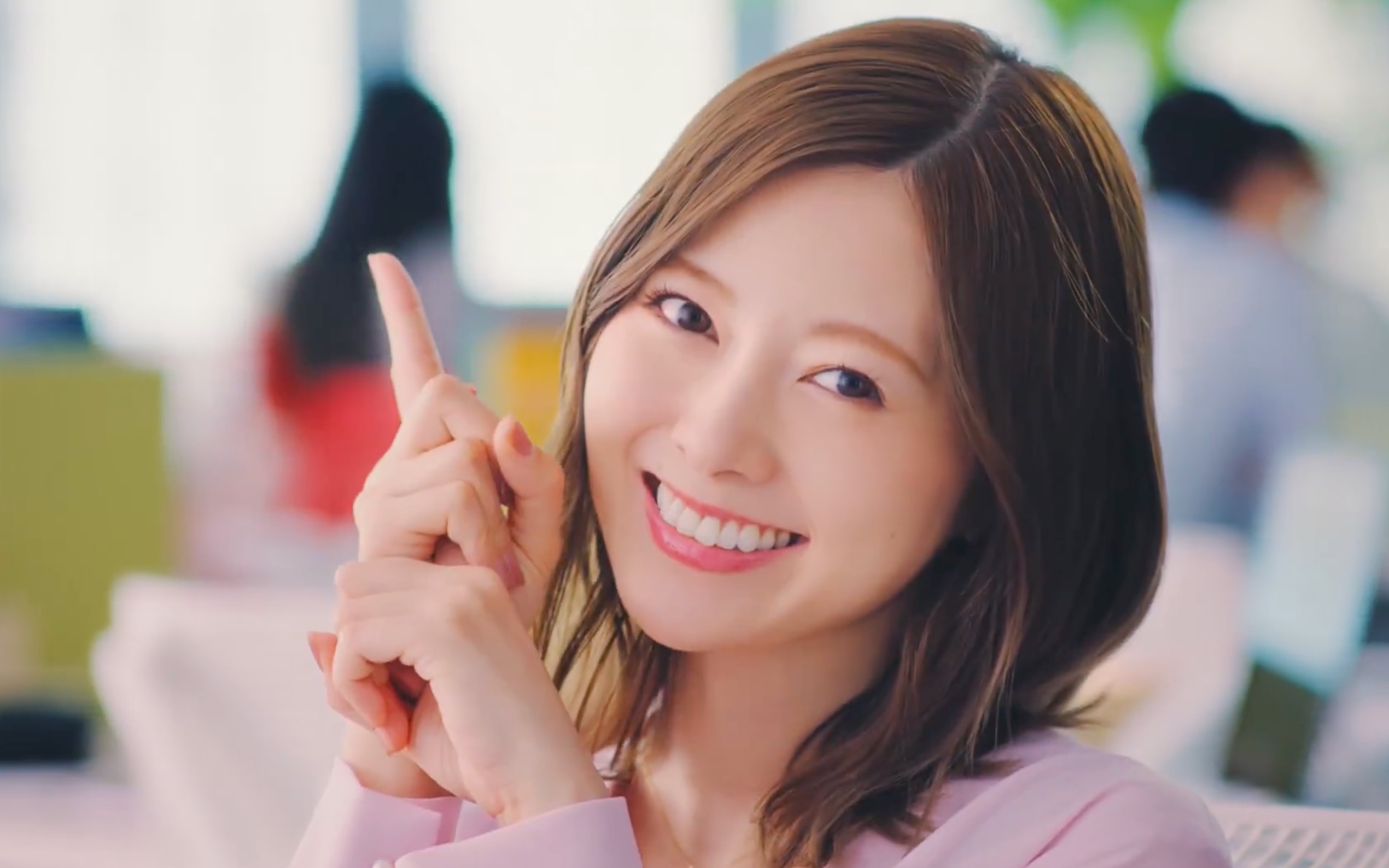 【中文字幕】(前乃木坂46)白石麻衣cm:0815hennge one