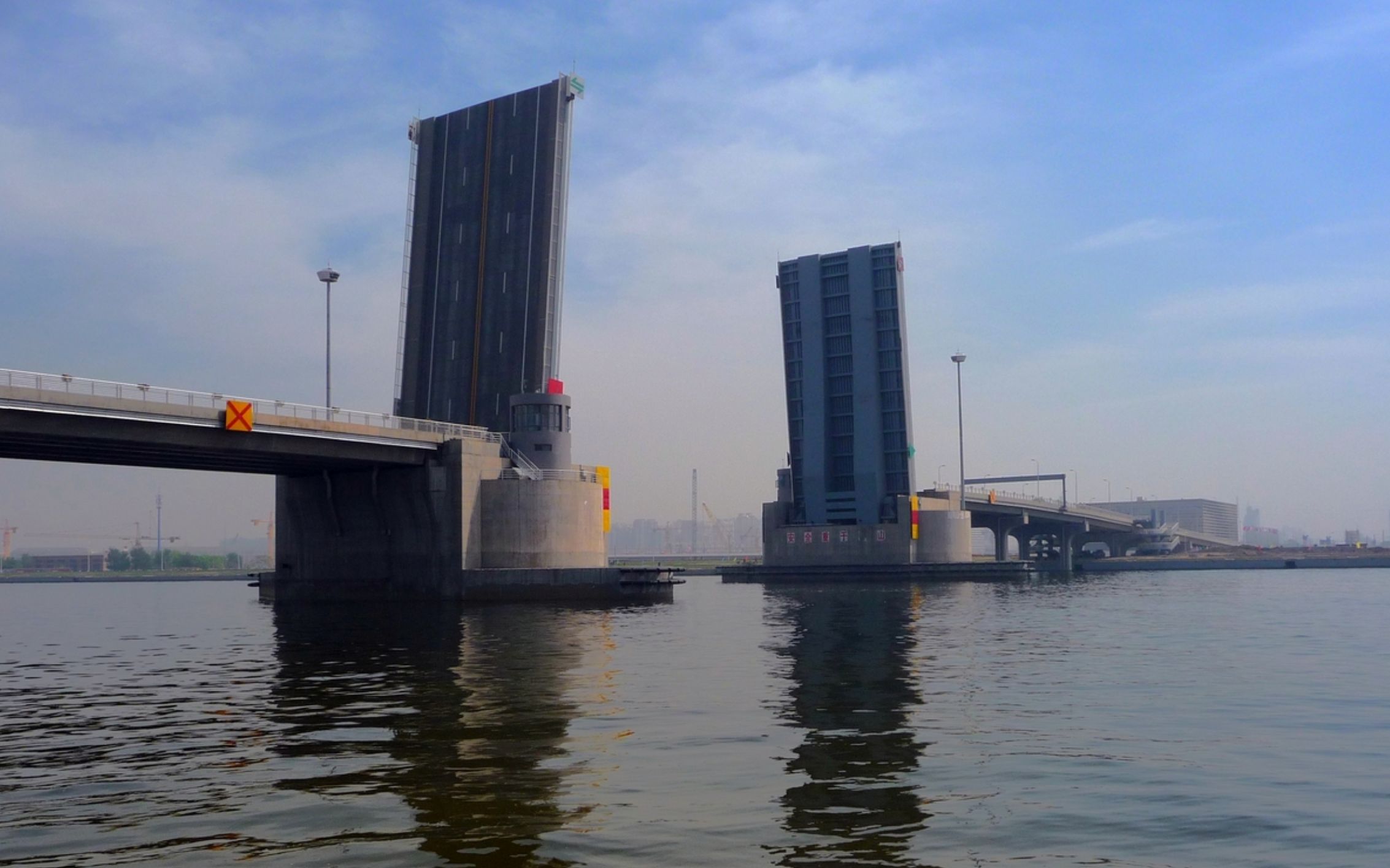 【开启桥pov】天津滨海新区响螺湾商务区海河开启桥pov