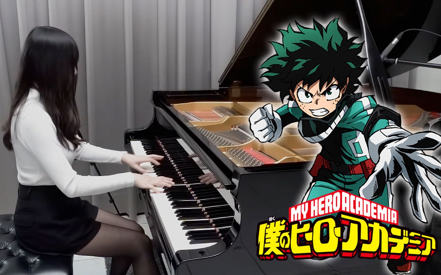 【Ru's Piano】我的英雄学院「My Hero Academia」钢琴演奏 | 最热血的我英BGM!哔哩哔哩bilibili