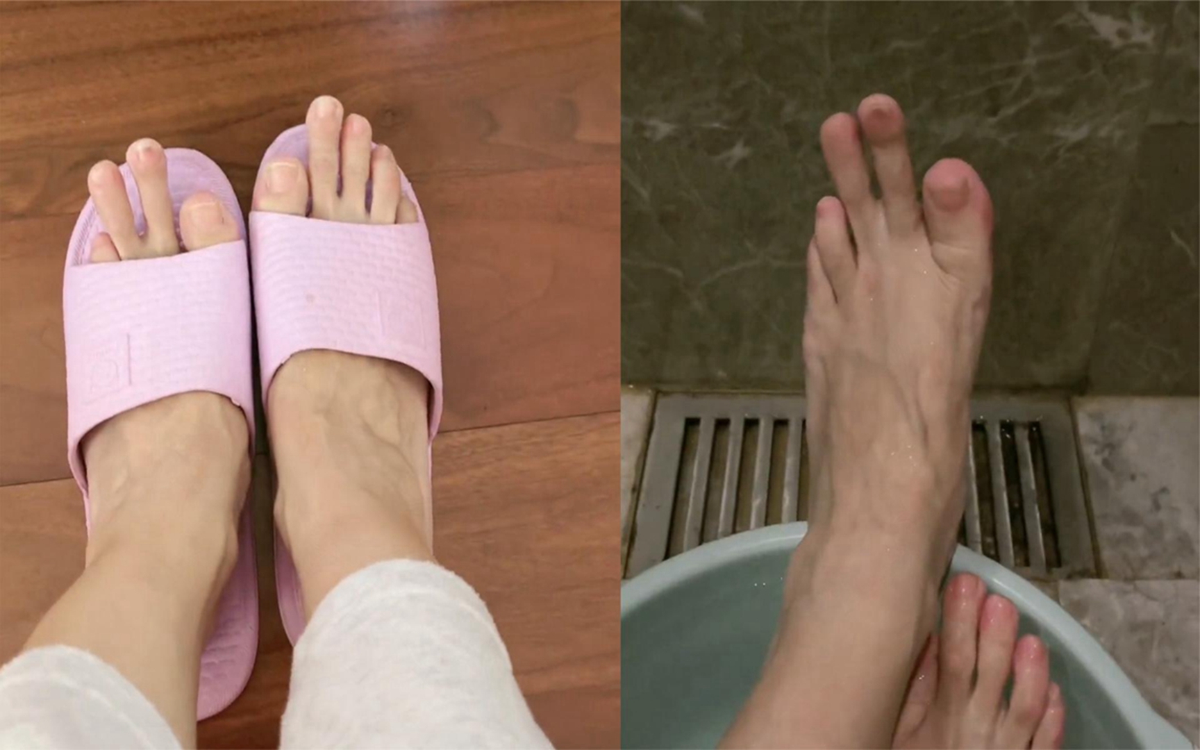 女子从不穿凉鞋怕吓到人,晒脚趾后当场看呆众人脚趾也能比耶