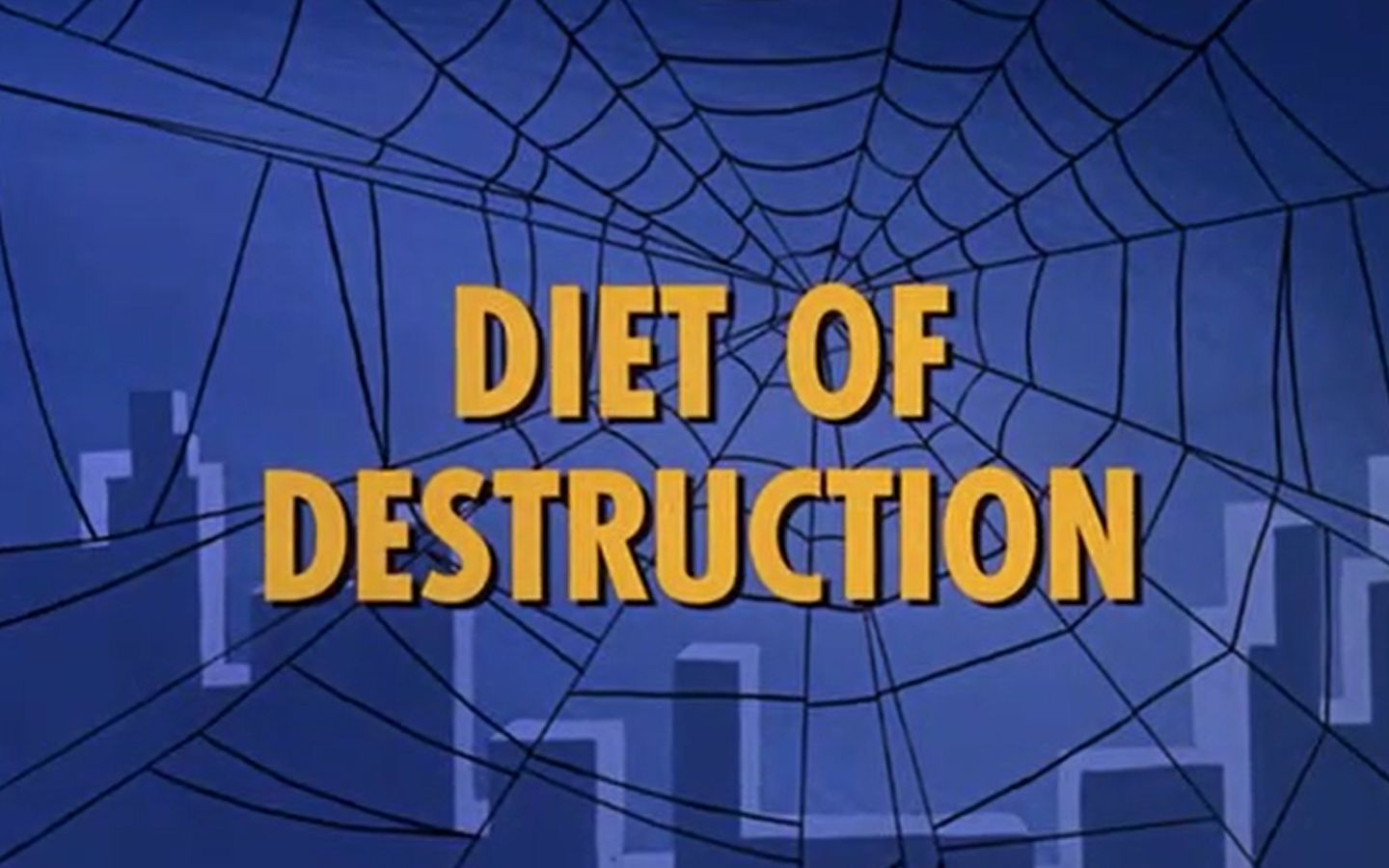 【中英双字】【蜘蛛侠1967】S01E10 吃金属的怪物 Diet of Destruction