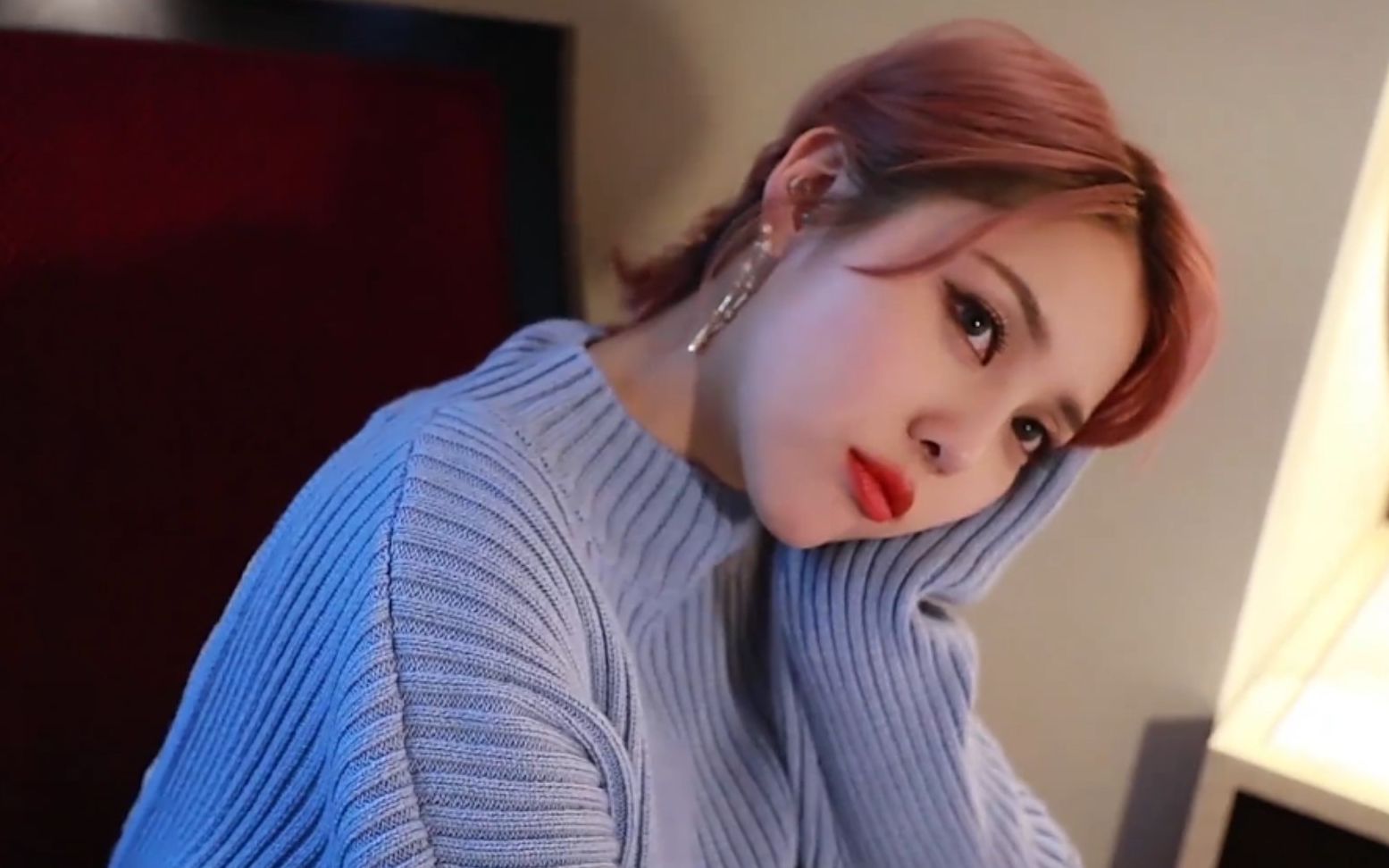 给你宇宙(cover 脸红的青春期) 韩国美妆小姐姐pony 自制音乐mv