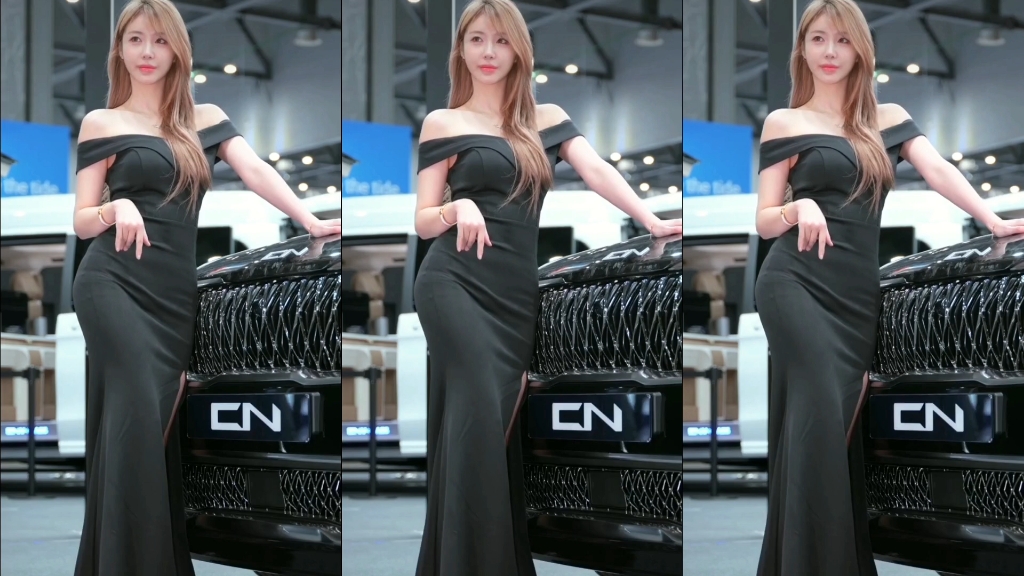 南韩顶级车模女神