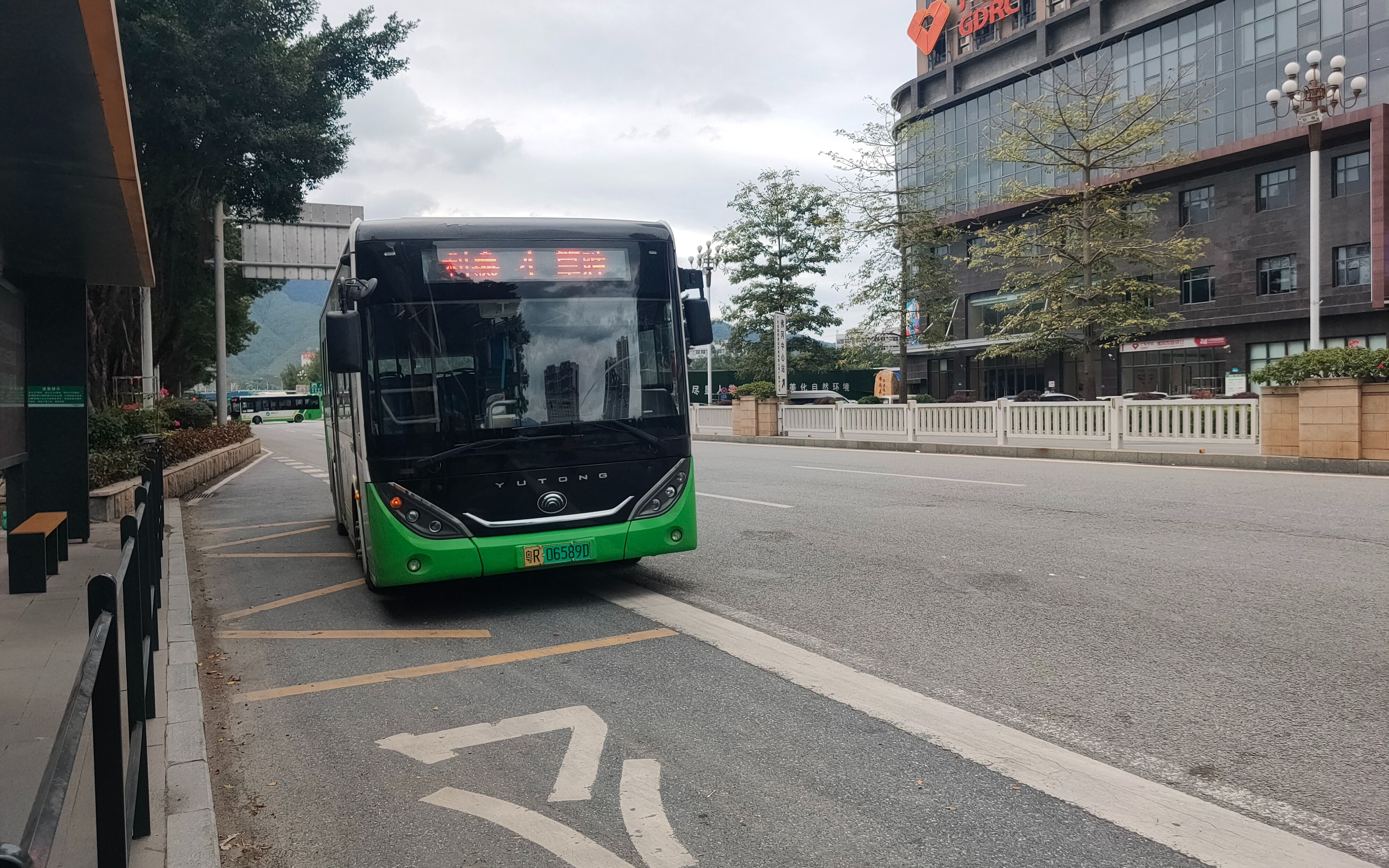 【pov.1270】清远佛冈公交 佛冈4路 利鑫圣菲康城---篁胜新城