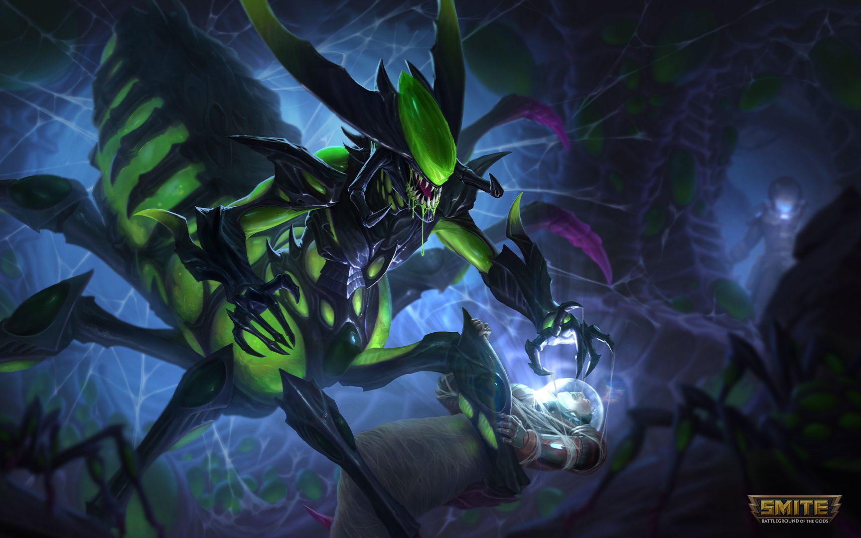 神之浩劫阿拉克尼新皮肤异星织网者