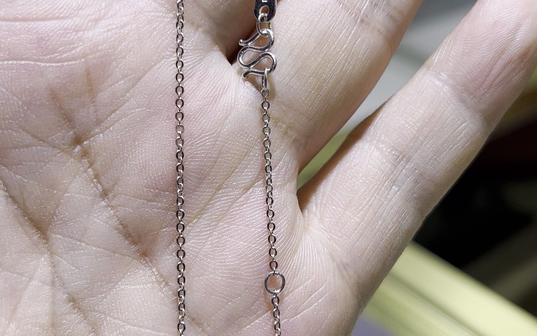 铂金950项链o字链,经典款,人人必备款,你买的铂金是500?400?300?200?