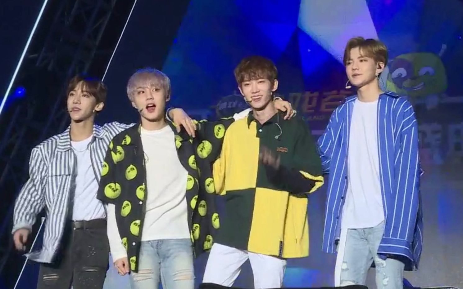 【毕雯珺】【丁泽仁】【黄新淳】【李权哲】乐华四子嬉戏谷偶像音乐