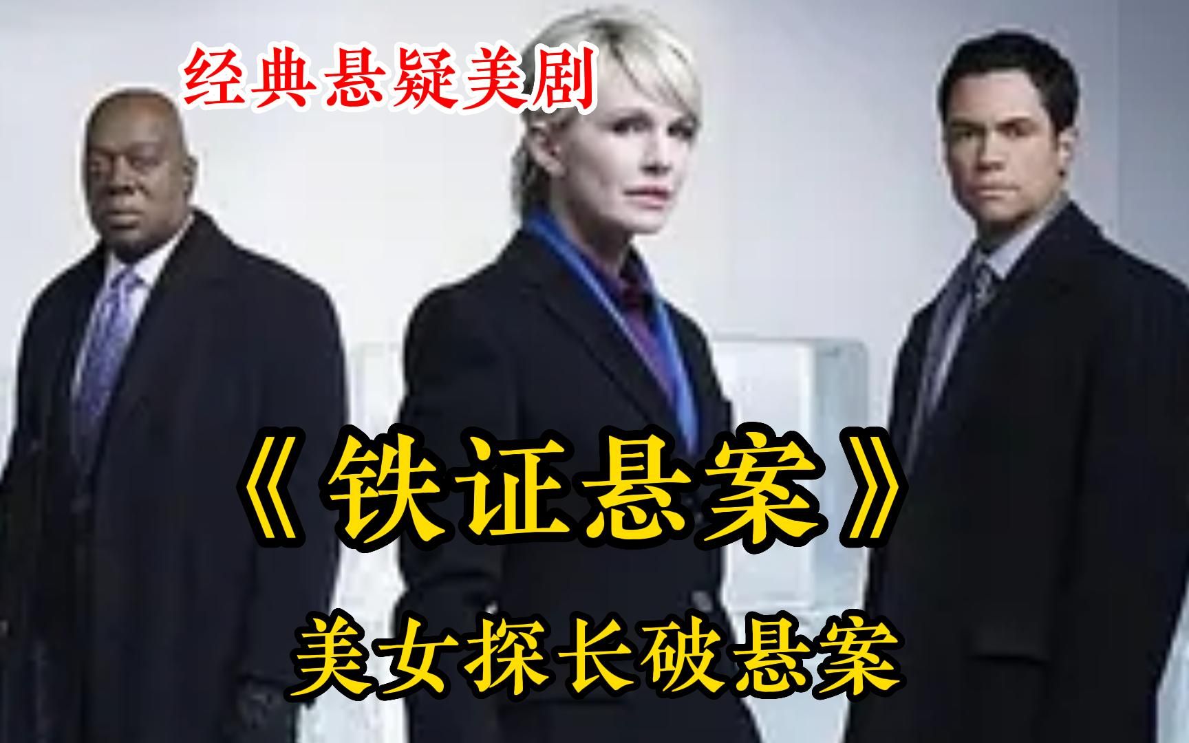 一口气看完经典悬疑美剧【铁证悬案】美女探员破解一桩桩奇案,全程