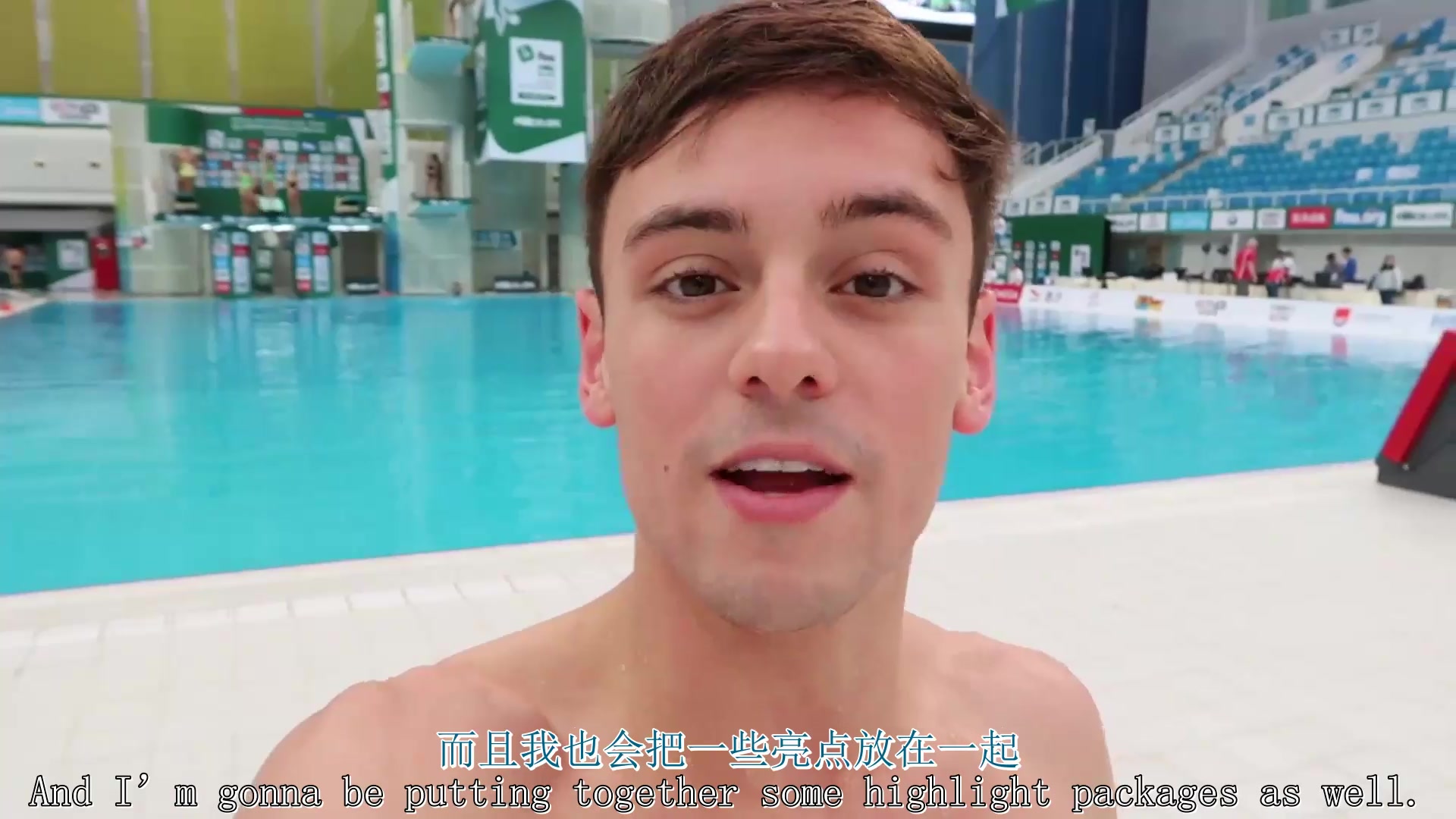 [图]【柠檬茶字幕组】【托马斯戴利】【Tom Daley】EXCITING ANNOUNCEMENT! - We are go