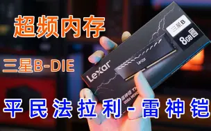 Download Video: DDR4平民法拉利：450块雷克沙雷神凯三星特挑B-DIE版本性能测试！超频神器！