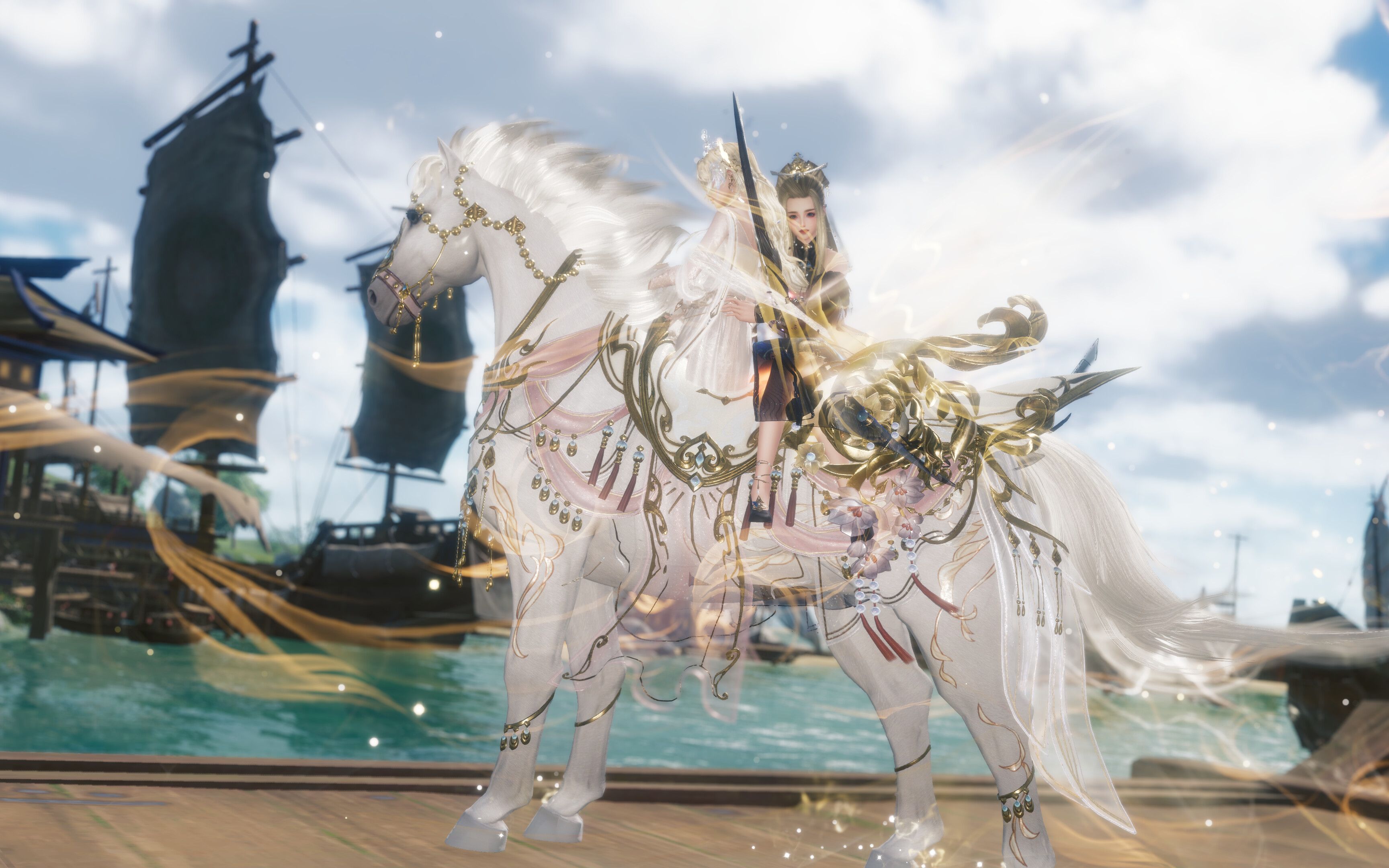 剑网三金羁驰逐新马实装