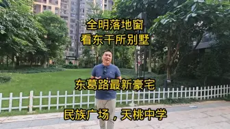 Descargar video: 东葛路最新豪宅小区，看东干所别墅，民族广场后面，读民乐小学和天桃中学！