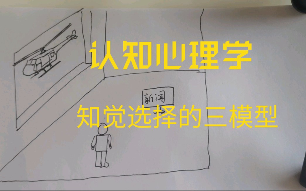 [认知心理学]注意选择的三个理论模型哔哩哔哩bilibili