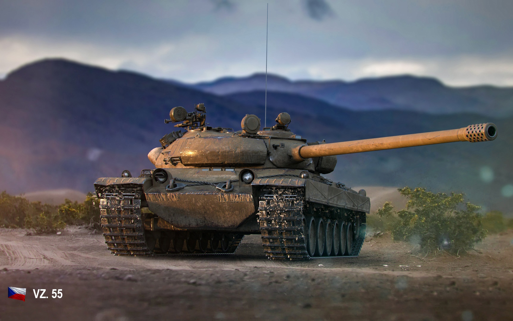 【网友投稿】捷克重坦vz.55,北欧峡湾无伤碾压"特级""伤害手"!