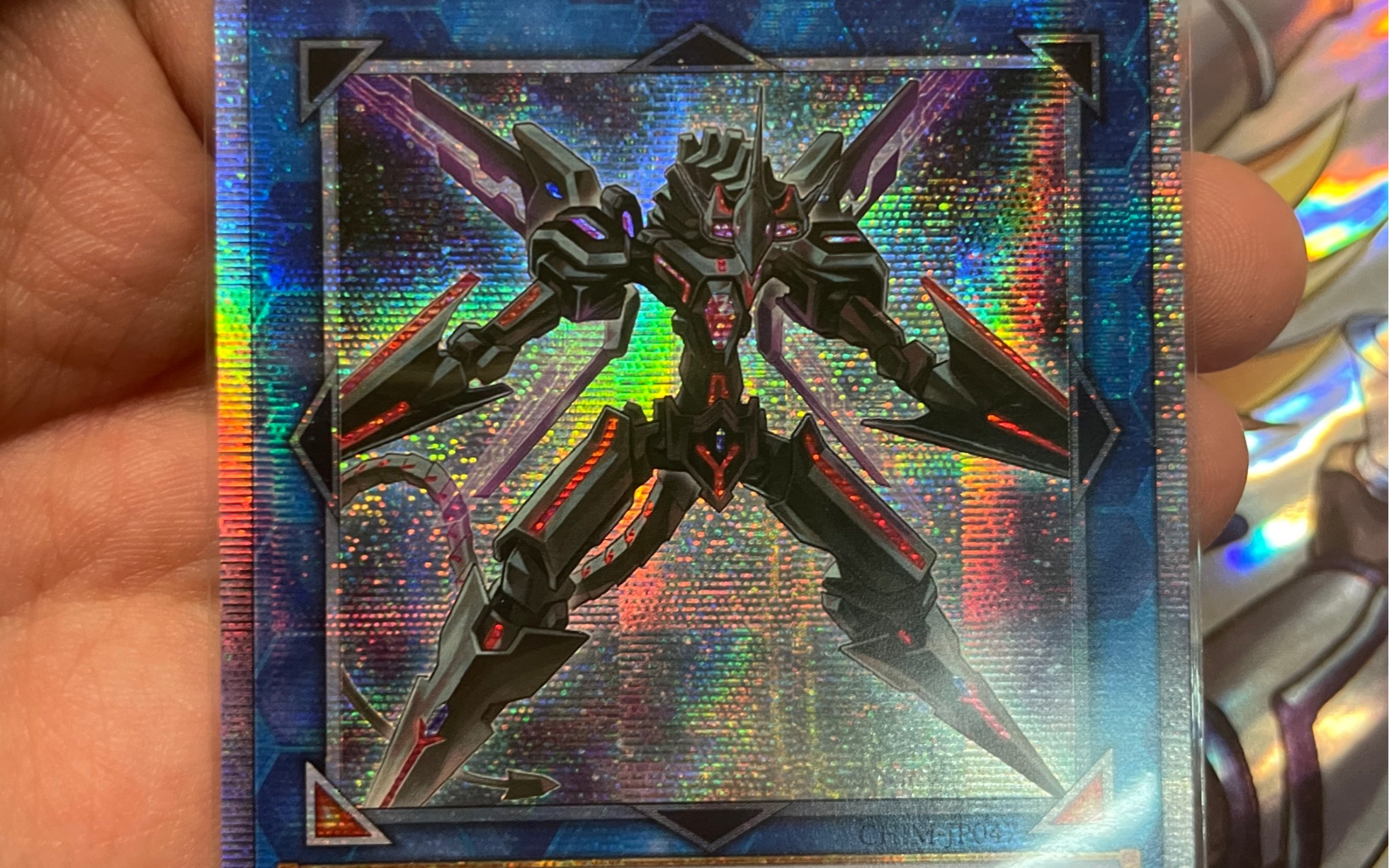 【游戏王】银河卫龙红碎20ser港版鉴赏