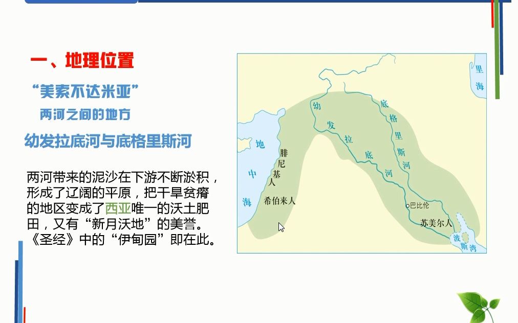 九年级历史部编版上册第2课 古代两河流域 泰微课视频 版权所有哔哩哔哩bilibili