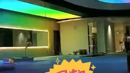 三色调光区块软膜天花价格(软膜天花led灯带如何排列)