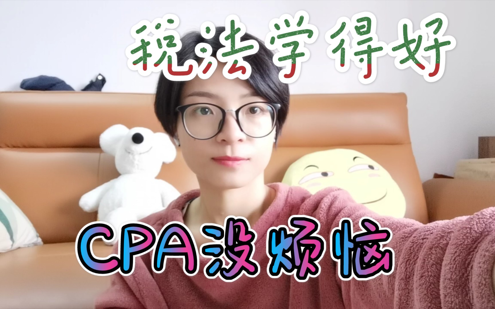 【陪你过注会】cpa税法高分通过|税法学习方法总结分享|cpa最实用的科目好好学|税法学得好cpa没烦恼哔哩哔哩bilibili