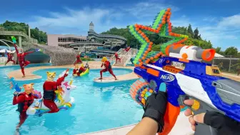 Download Video: 【Nerf War】- 水上乐园29