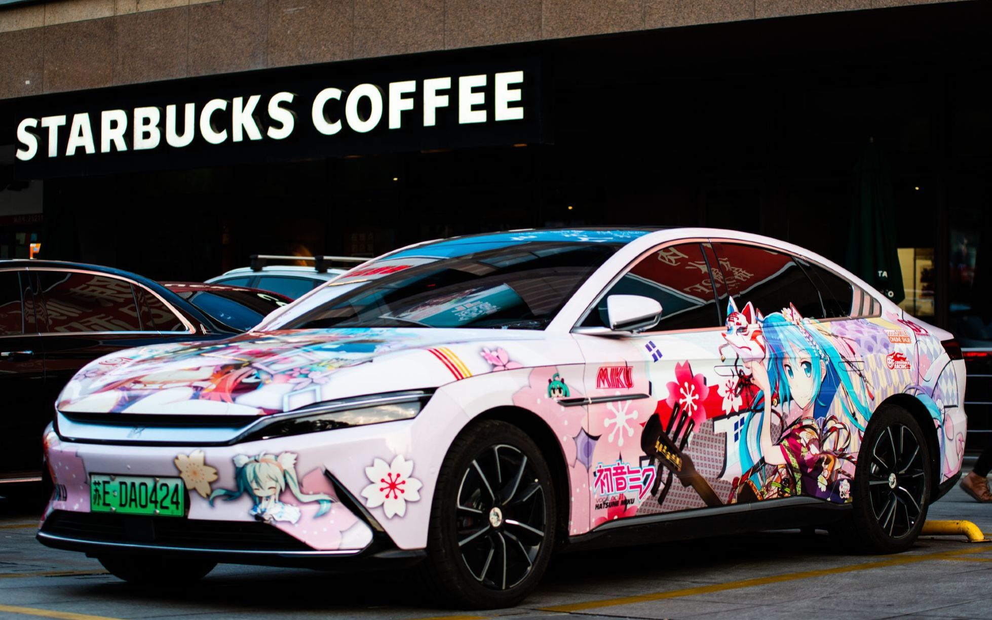 【痛车大赛】这可能是b站二次元浓度最高的一辆初音痛车