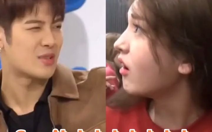 somi:我模仿王嘉尔哥哥一模一样!
