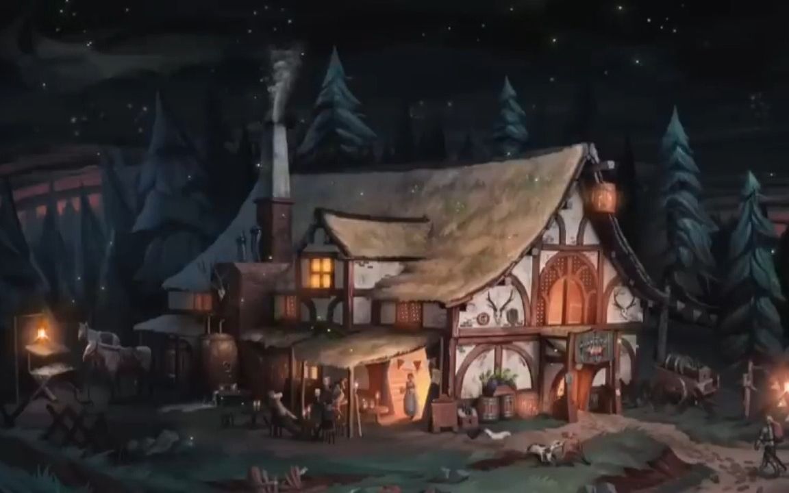 【asmr中世纪酒馆氛围】旅人们来到小酒馆 卸下满身疲惫 与陌生人分享