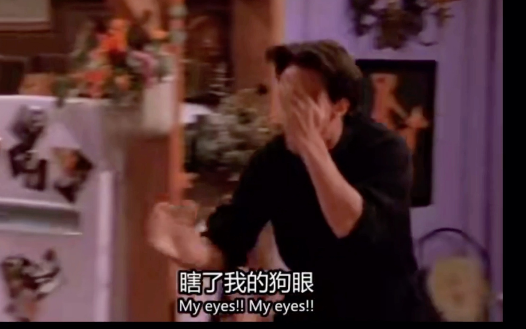 【老友记】铁粉向—不是菲比版 是钱德勒版"my eyes ,my eyes "_哔哩