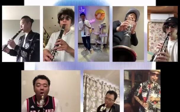 阴三儿陈昊然 ft Clarinet big band 央视动物世界 片尾曲哔哩哔哩bilibili