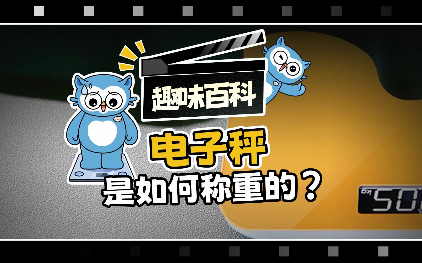 十万个为什么 |电子秤是如何称重的?哔哩哔哩bilibili