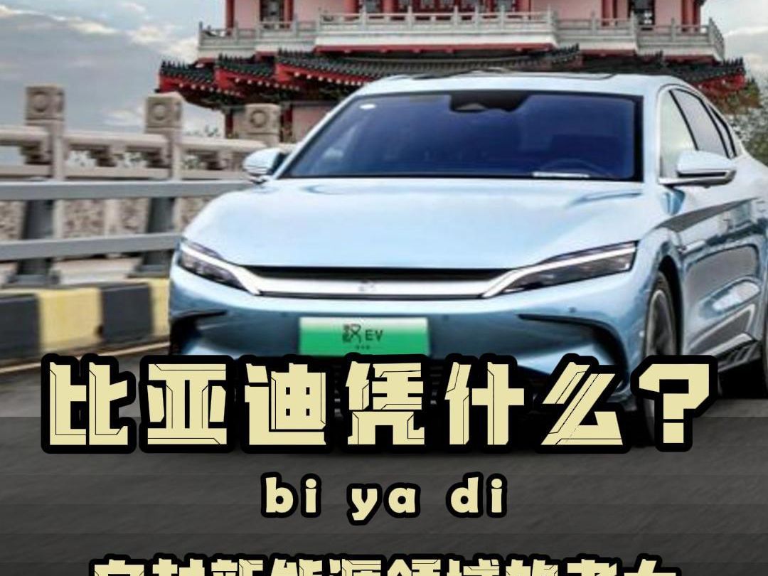比亚迪凭什么自封新能源领域的老大