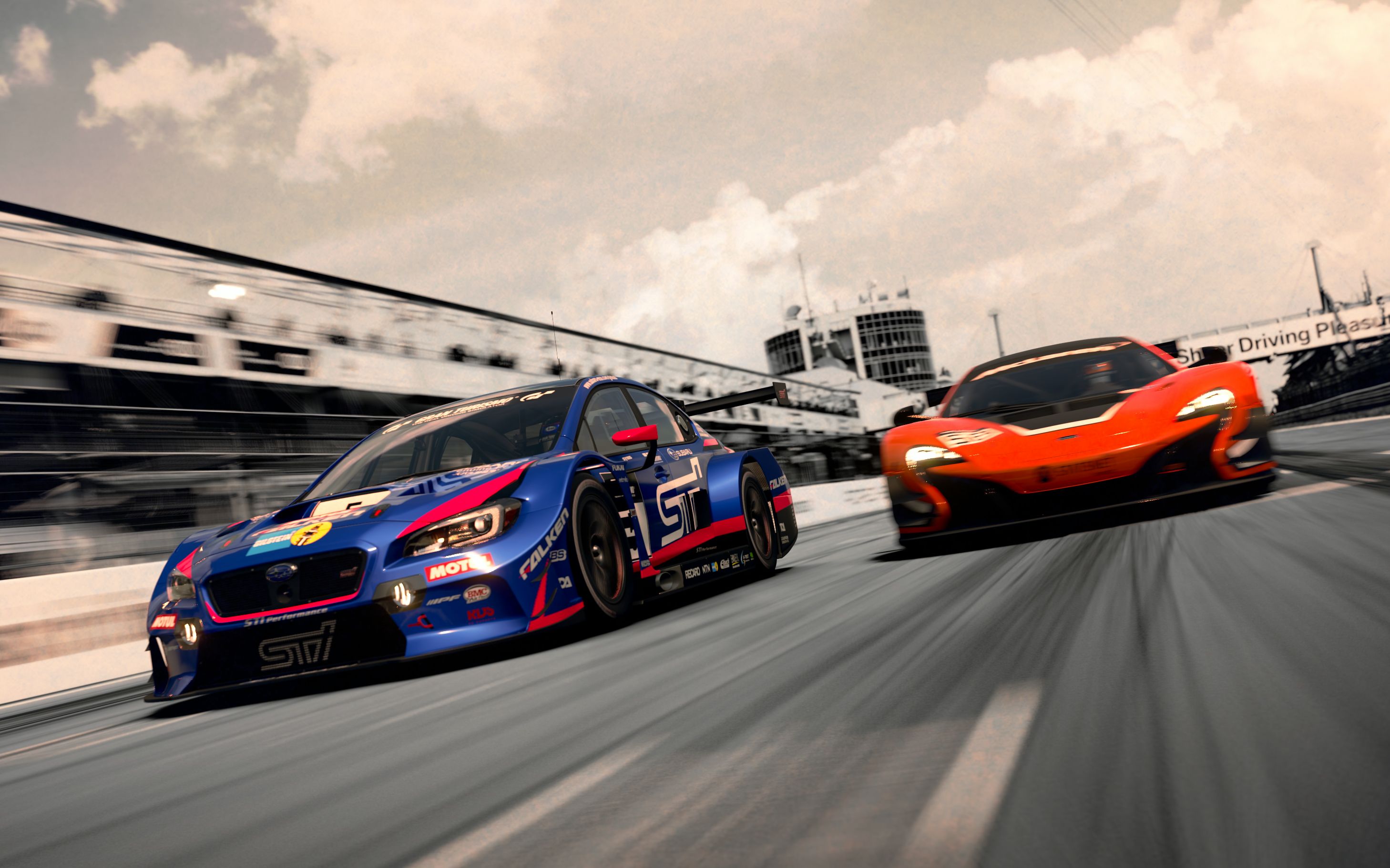 【gt sport】纽博格林gt3赛车缠斗