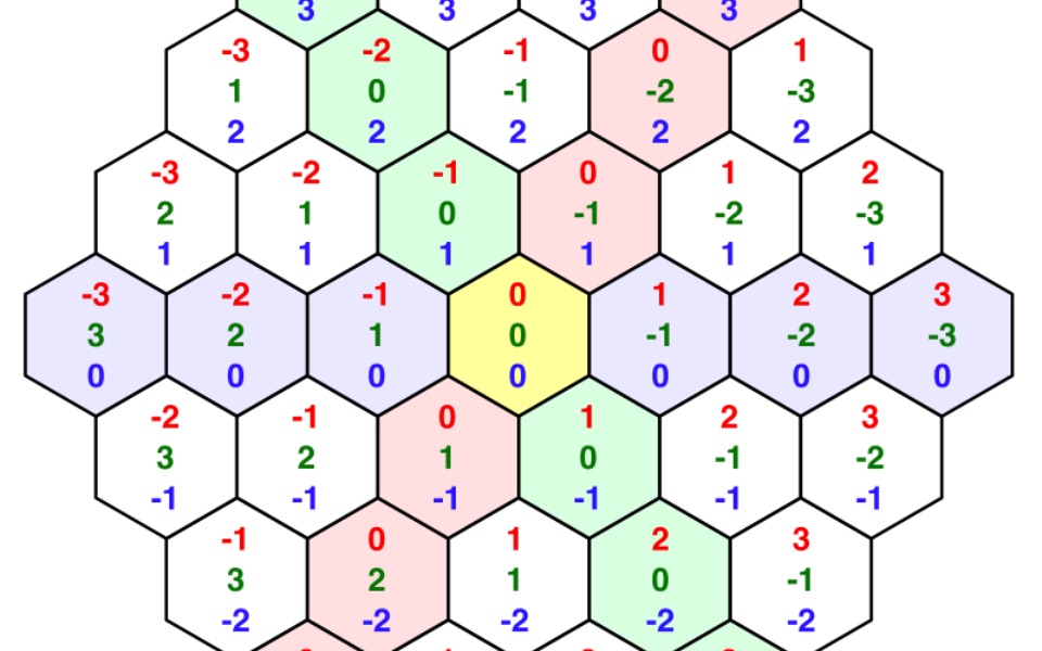 六角格棋盘的实现
