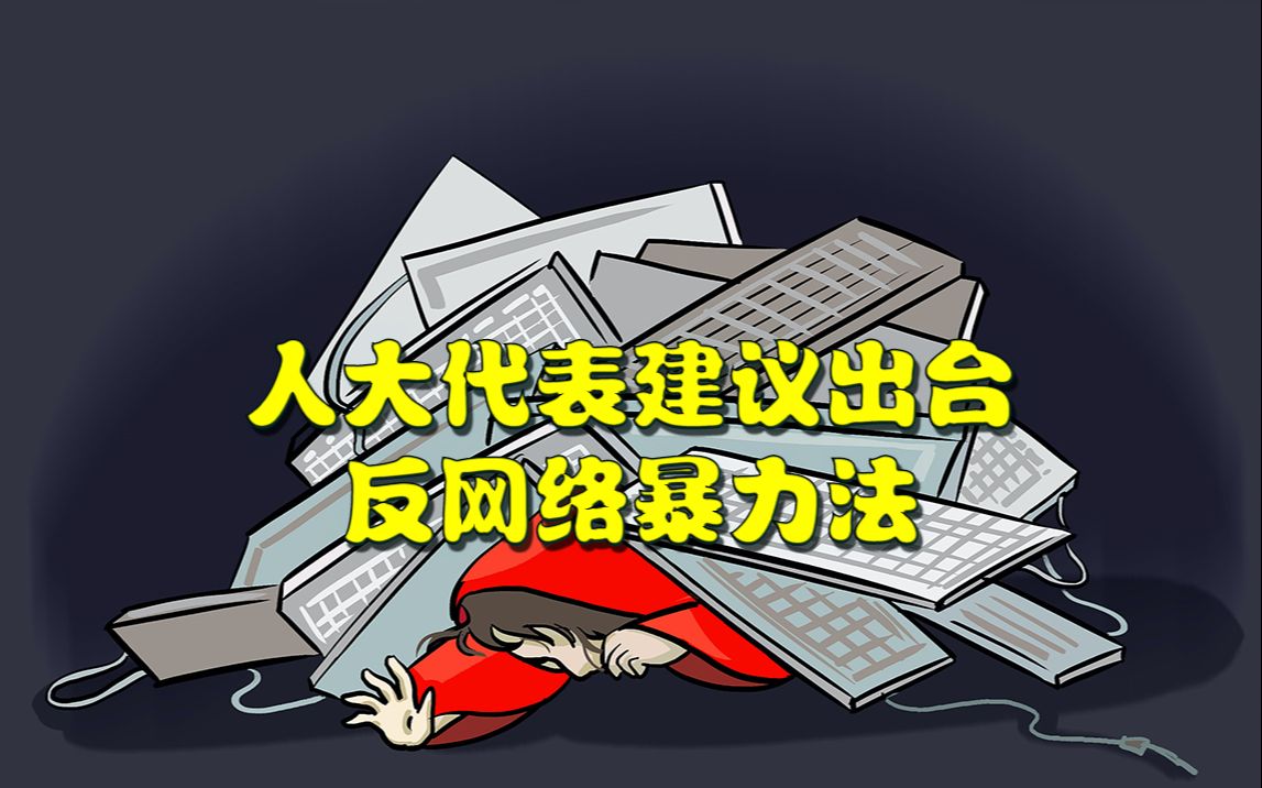 人大代表建议出台反网络暴力法哔哩哔哩bilibili