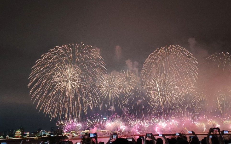 南昌国庆烟花秀