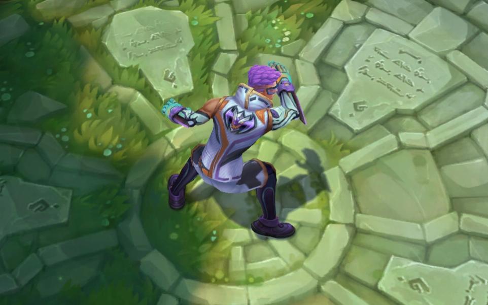 【lol】盲僧巅峰之星单一炫彩皮肤演示_英雄联盟