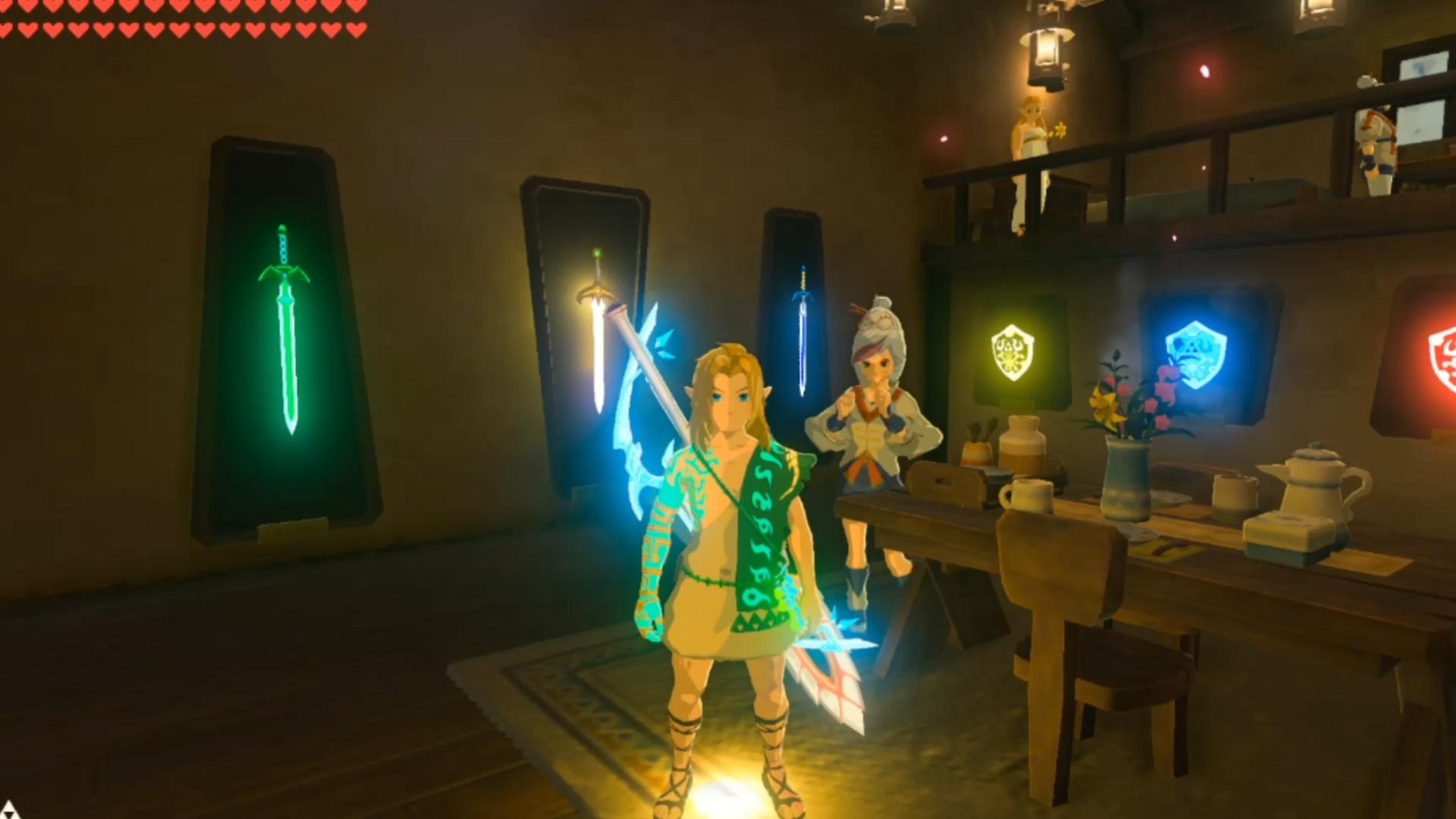 塞尔达传说 旷野之息 第二荒野 林克爱之屋2.