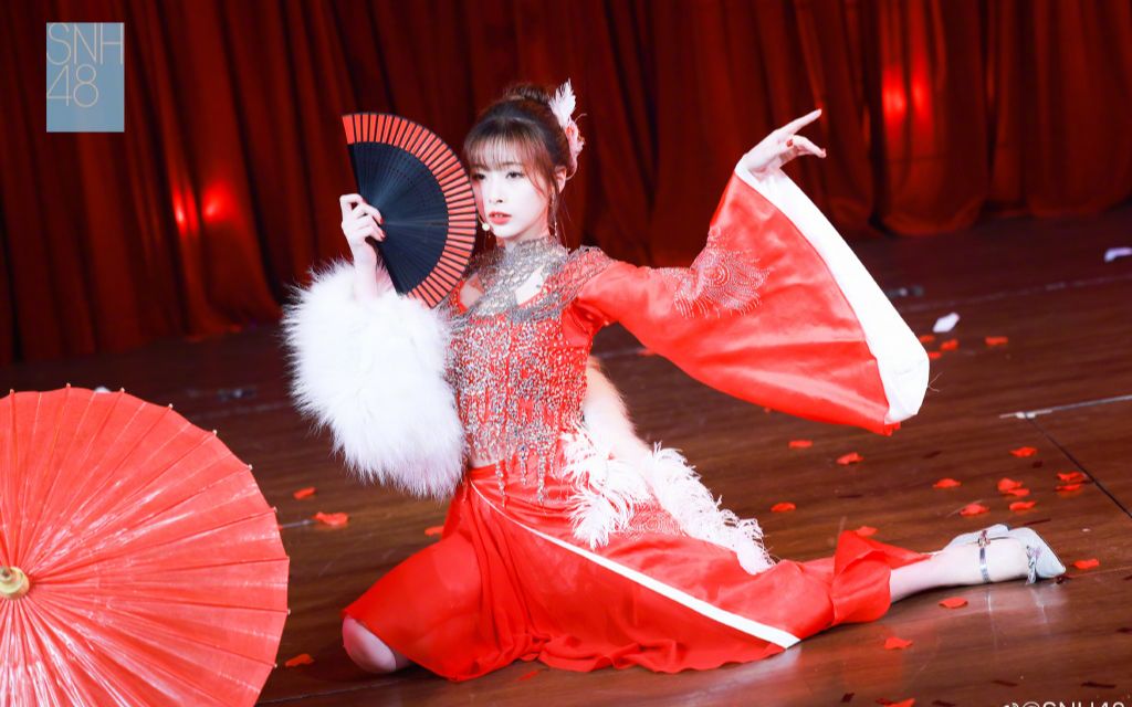 snh48钱蓓婷个人秀,一首《lost》,简直好听到不行!