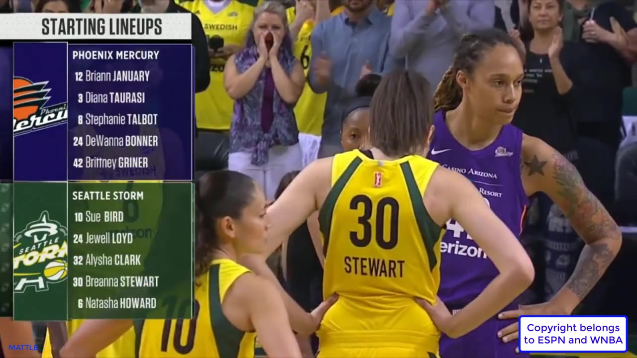 [图]【苏伯德】2018 西雅图风暴 季后赛 Seattle Storm Playoff Games