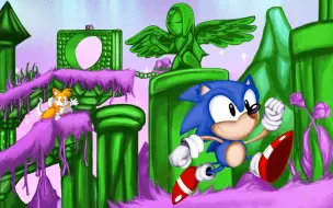 Video herunterladen: 【索尼克狂欢mod】Sonic Gaiden Aurora Garden Zone