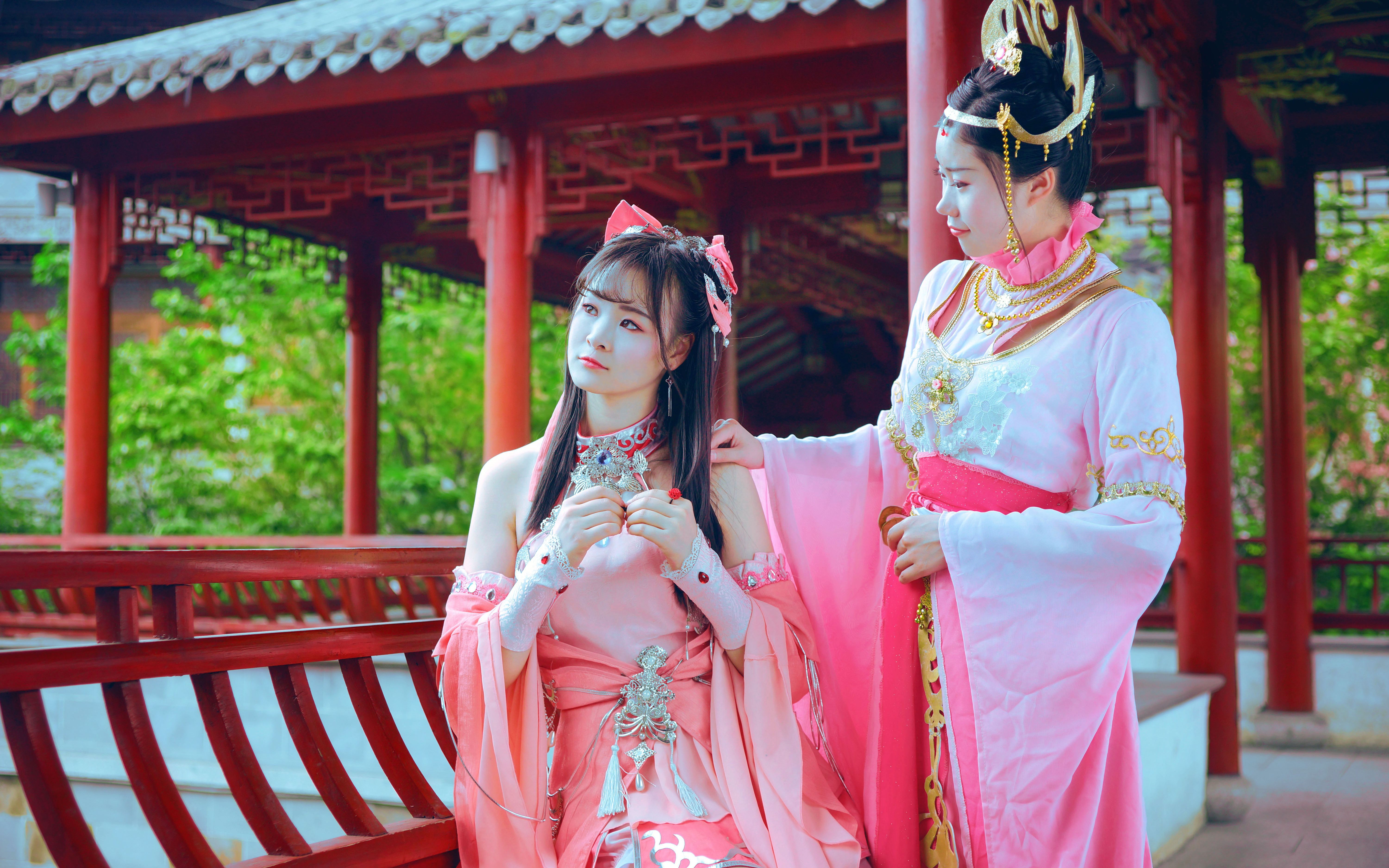 活动作品倾心x羽瑄剑网三七秀cos古风舞蹈倾城曲