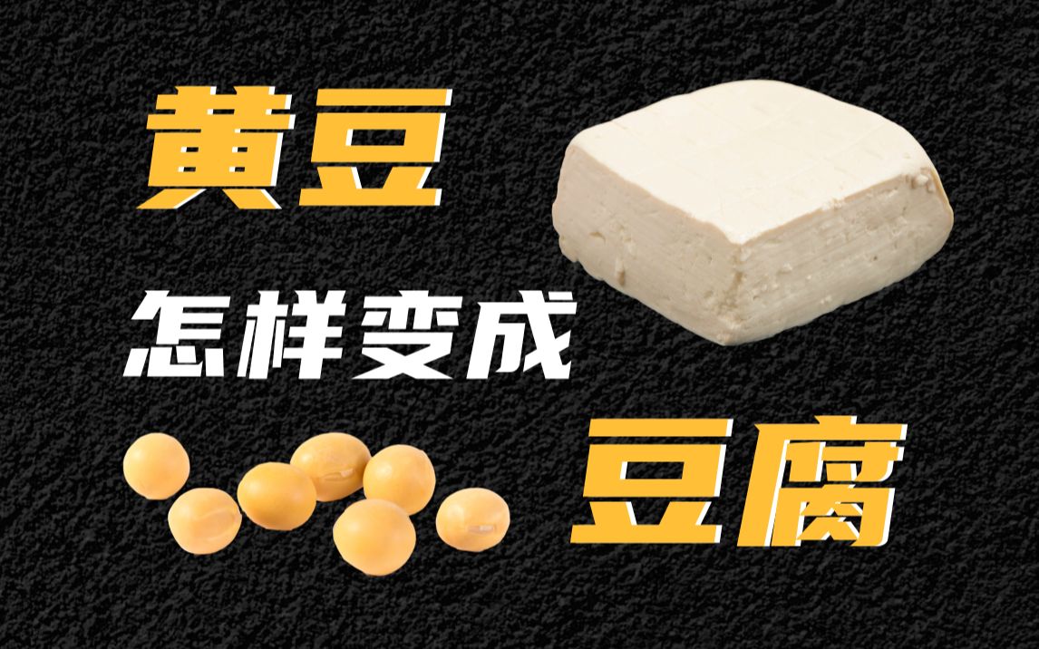 [图]【科普】黄豆怎样变成豆腐？