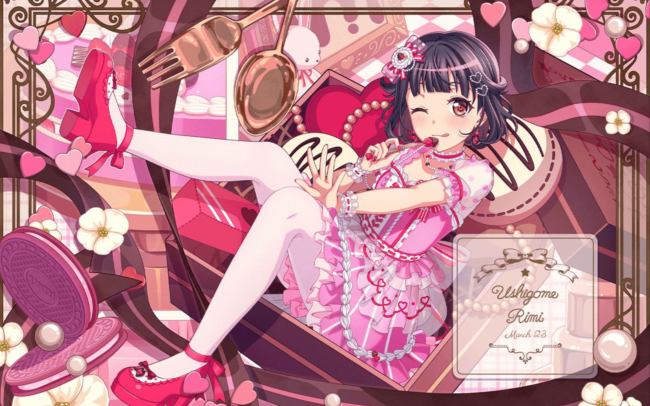 「牛込里美」2022.3.23 happy birthday to rimi!
