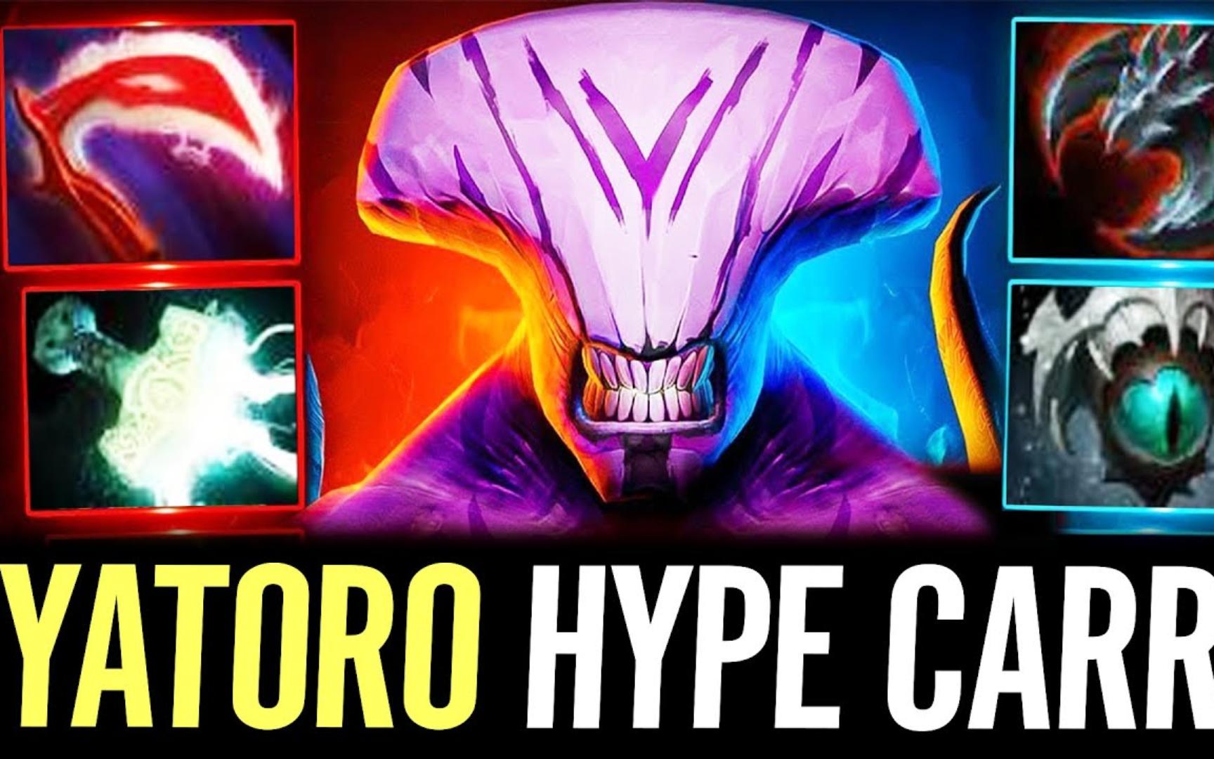 【dota2】yatoro大电锤冰眼撒旦虚空假面第一视角,学就完了.