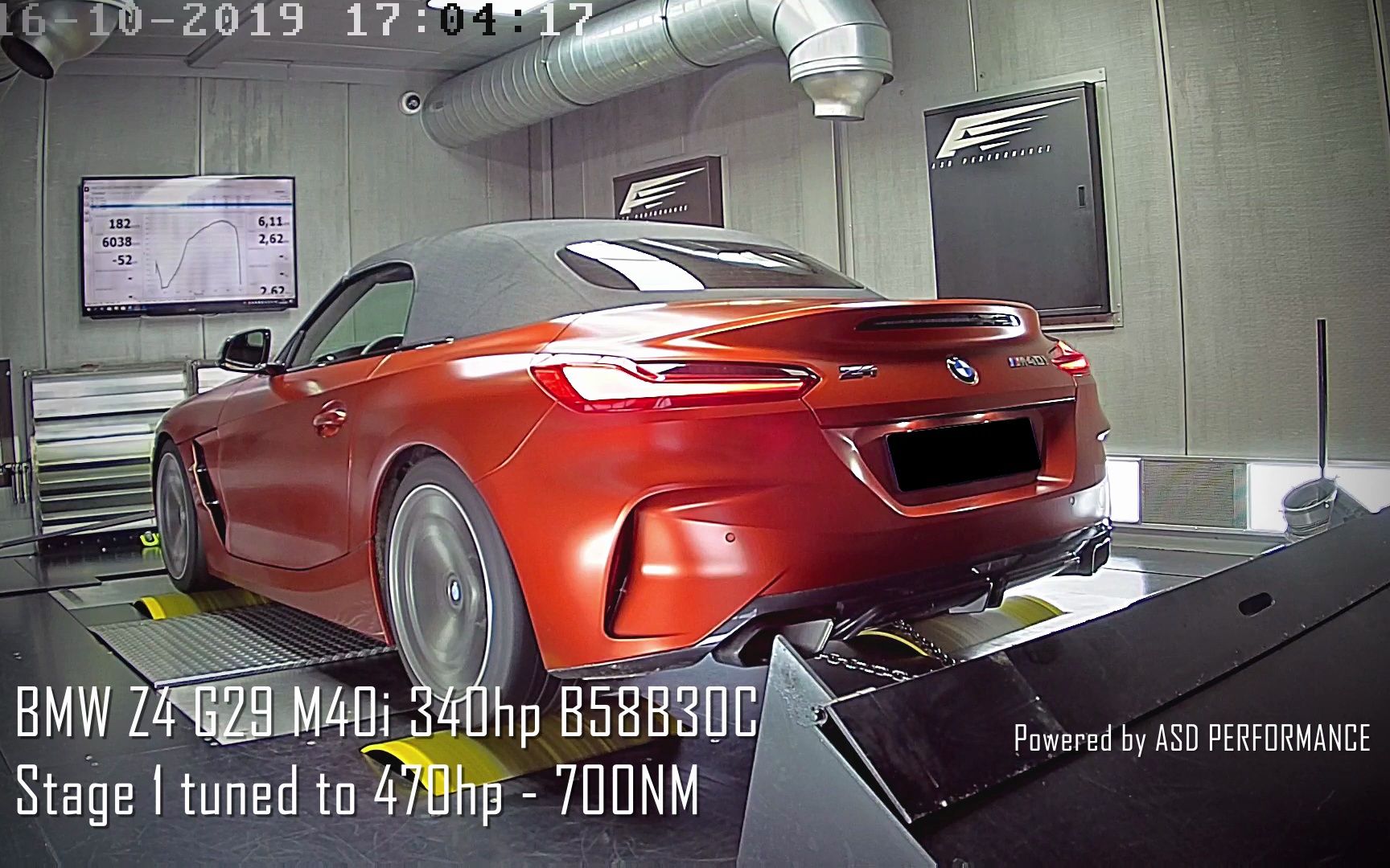 bmw z4 g29 m40i 340pk (b58b30c) - stage 1 tuned to 470hp-700nm