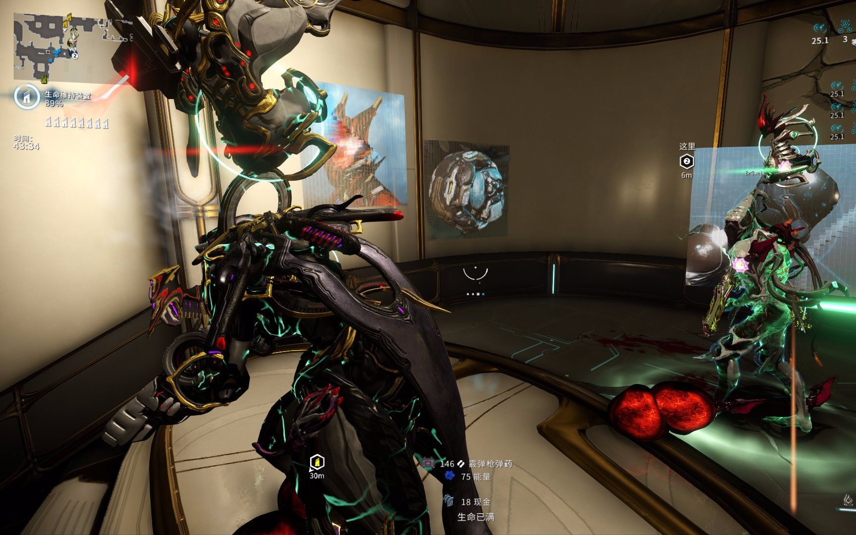 warframe野队这么靠谱月球生存1小时2p已找回