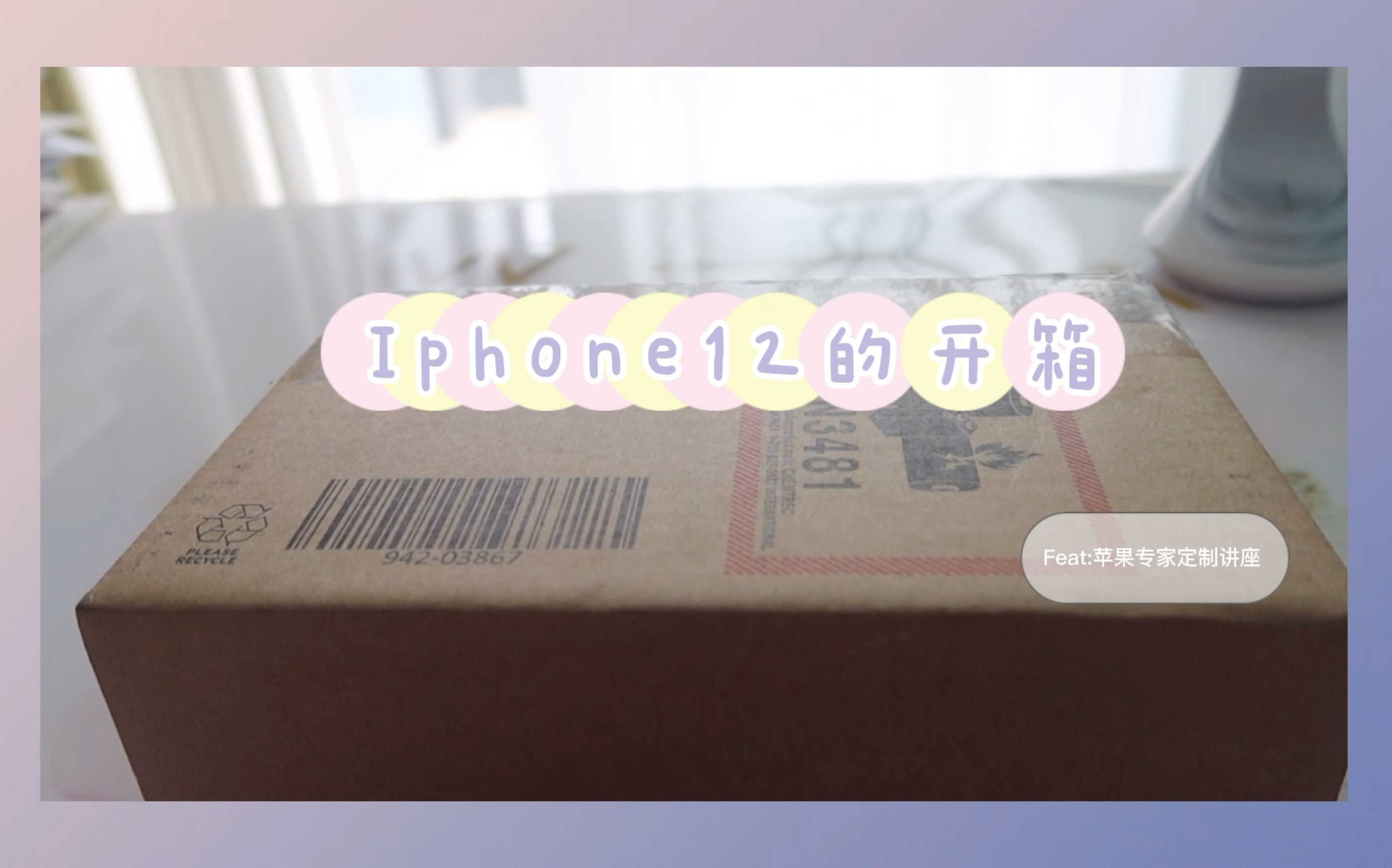 iPhone 12 开箱(苹果专家定制讲座 Watch SE)哔哩哔哩bilibili