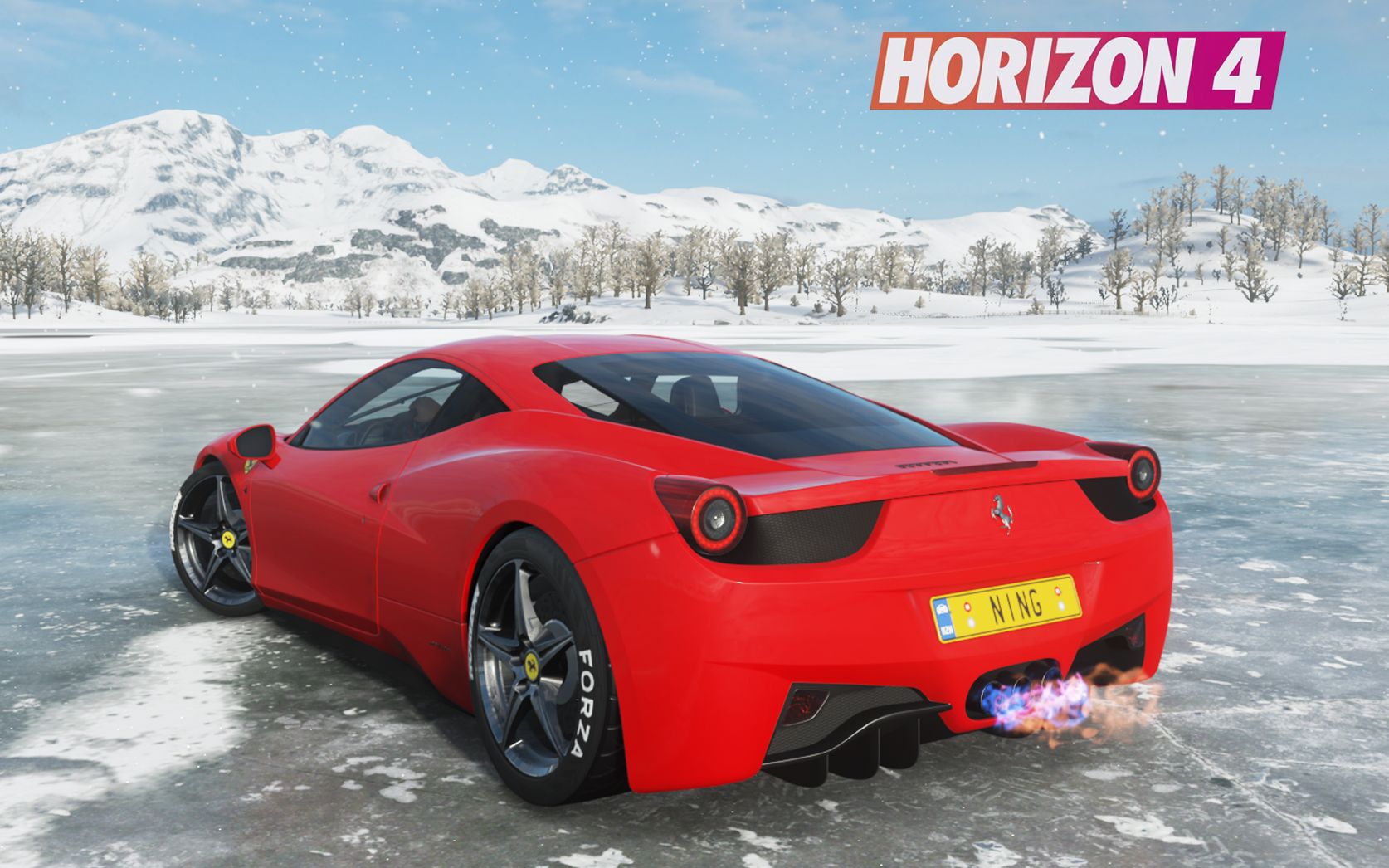 【地平线4】- 法拉利 458 italia | 雪地越野